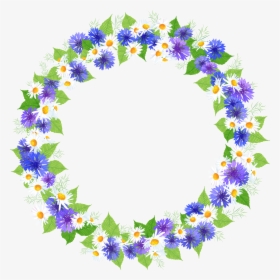 Floral Round Decoration Png Clipart Image - Round Flower Images Png, Transparent Png, Free Download