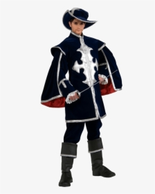 Mens Musketeer Costume - Musketeer Costume, HD Png Download, Free Download