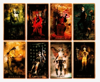 Holy Wood, Marilyn Manson, And Tarot Image - Painting, HD Png Download, Free Download