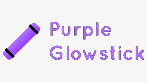 Purple Glowstick - Graphic Design, HD Png Download, Free Download