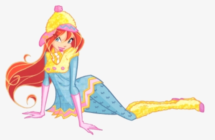 Mermaid Winx Power Show Rock N Roll Winx On Ice - Winx Club Bloom Snow Outfit, HD Png Download, Free Download