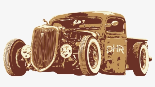 Digital Hot Rod - Rat Rod Png, Transparent Png, Free Download