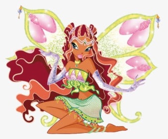 Winx Club Aisha Enchantix Transformation, HD Png Download, Free Download