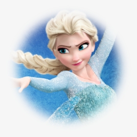 Personaje De Elsa De Frozen , Png Download - Elsa Frozen Circulo Png, Transparent Png, Free Download