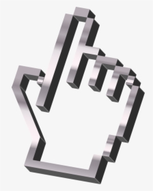 Angle,computer Mouse,pointer - 3d Mouse Pointer Png, Transparent Png, Free Download