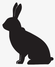 Rabbit Silhouette Clip Art, HD Png Download, Free Download