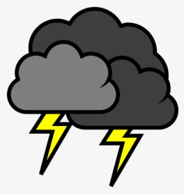 Rain Cloud Clipart - Thundercloud Clipart, HD Png Download, Free Download