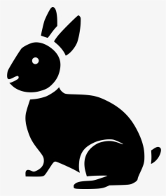 Transparent Bunny Rabbit Png - Cute Animal Icon Png, Png Download, Free Download