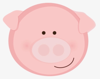 Pig Face Piggy Nose Cliparts - Domestic Pig, HD Png Download, Free Download