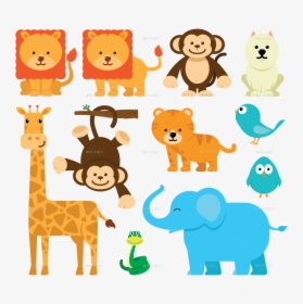 Transparent Cartoon Animals Png - Animal, Png Download, Free Download