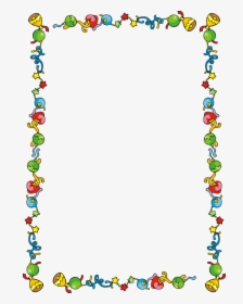 Christmas Border Clip Art Free Happy Holidays Presents - Free Rainbow Page Border, HD Png Download, Free Download