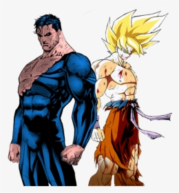 Goku Vs Superman By Jayc79-d5skzo7 - Goku Vs Superman Png, Transparent Png, Free Download
