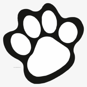 Clip Art Paw Openclipart Free Content Vector Graphics - Transparent Paw Print Vector, HD Png Download, Free Download