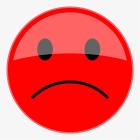 Bad Face Png - Smiley Images Png Red, Transparent Png, Free Download