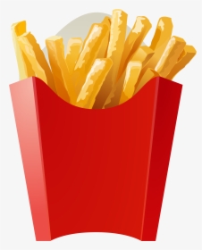 Clip Art Fries Clipart - French Fries Png, Transparent Png, Free Download