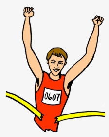 Marathon Runner Clipart - Marathon Runner Clip Art, HD Png Download, Free Download