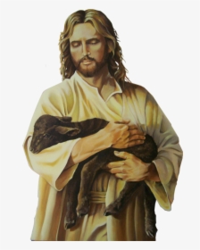 Jesus And The Lamp, HD Png Download, Free Download