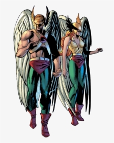 Hawkgirl And Hawkman Png, Transparent Png, Free Download