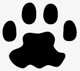 Raccoon Paw Prints Clip Art - Cat Paw Print Vector, HD Png Download, Free Download