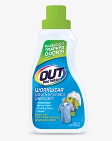Out Prowash Workwear Odor Eliminator Detergent Clothes - Out Laundry Odor Eliminator, HD Png Download, Free Download