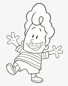Captain Underpants White Kid Easy , Png Download - Captain Underpants White Kid, Transparent Png, Free Download