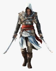 Assassins Creed Two Swords - Assassins Creed Edward Kenway, HD Png Download, Free Download