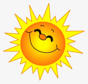 Sun Shine Clip Art - Sun Shining Clipart, HD Png Download, Free Download