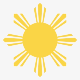 Transparent Black Sun Png - Philippine Flag Sun Face, Png Download, Free Download