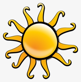 Sunlight Beach Free On - Clipart Sun Daylight Savings, HD Png Download, Free Download