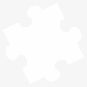 Transparent White Puzzle Piece Png - Puzzle Piece White Png, Png Download, Free Download