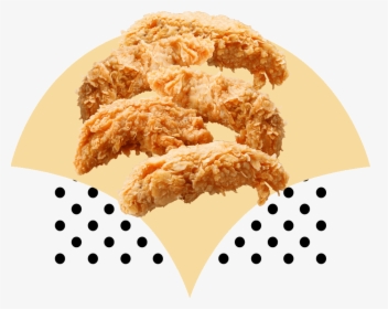Single Item Chicken Tenders - Fried Chicken Wing Png, Transparent Png, Free Download