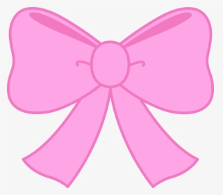 Black And White Ribbon Clipart Kid - Pink Bow Clipart, HD Png Download, Free Download