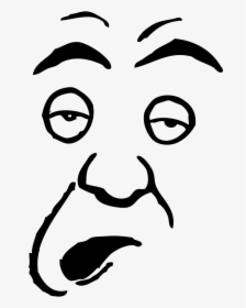Dumb Person Clip Art Faces - Stupid Face Clip Art, HD Png Download, Free Download