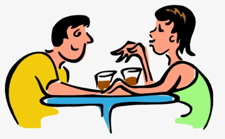 Person Talking Png - Women And Man Talking Clip Art, Transparent Png, Free Download