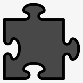 Bart Clipart Clker - Jigsaw Piece Clip Art, HD Png Download, Free Download