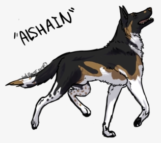 Collection Of Free Dogs Drawing German Shepherd Download - Drawings Of Anime Dogs, HD Png Download, Free Download