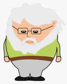 Old Man In A Suit Clipart Clipart - Short Old Man Cartoon, HD Png Download, Free Download