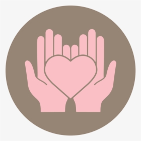 Transparent Giving Hand Png - Heart, Png Download, Free Download