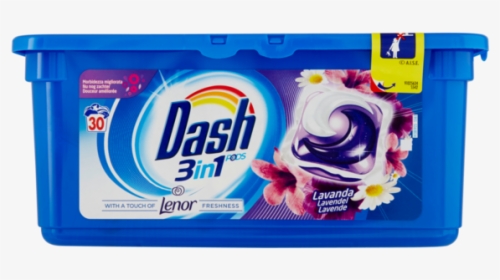 Dash Detergent Pods Lavanda Malta Warehouse - Dash Pods 3 In 1, HD Png Download, Free Download