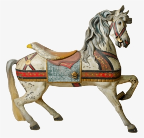 Antique Carousel Horse - Vintage Carousel Horse Graphic, HD Png Download, Free Download