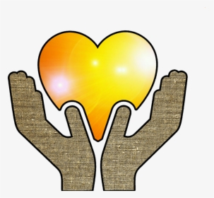 Donation Clipart Hand Heart - Helping Hands Animation, HD Png Download, Free Download