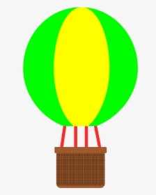 Hot Air Balloon Clipart Person Clipart - Clip Art Hot Air Balloon Basket, HD Png Download, Free Download