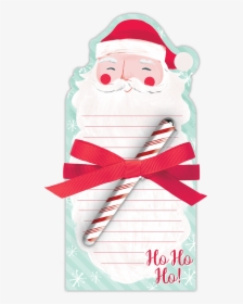 Santa Beard Note Pad With Pen - Santa Claus, HD Png Download, Free Download