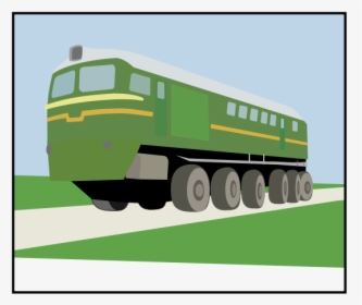 Vl 85 Train Svg Clip Arts - Kereta Api Dan Truk, HD Png Download, Free Download