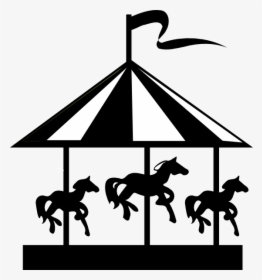 Carousel - Merry Go Round Clip Art, HD Png Download, Free Download