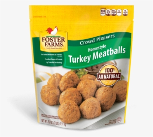 Homestyle Turkey Meatballs - Foster Farms Hot And Spicy Wings, HD Png Download, Free Download