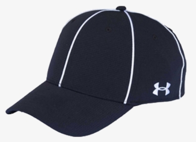 Ua Blacke White Referee Hat - Under Armour Referee Hat, HD Png Download, Free Download