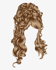 Long Brown Hair Png - Png Hair Style Women, Transparent Png, Free Download