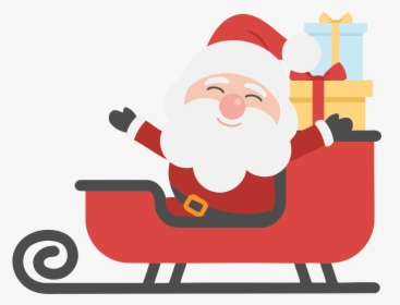 All Photo Png Clipart - Santa On His Sleigh Clipart, Transparent Png, Free Download