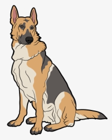 Clipart German Shepherd Dogs, HD Png Download, Free Download